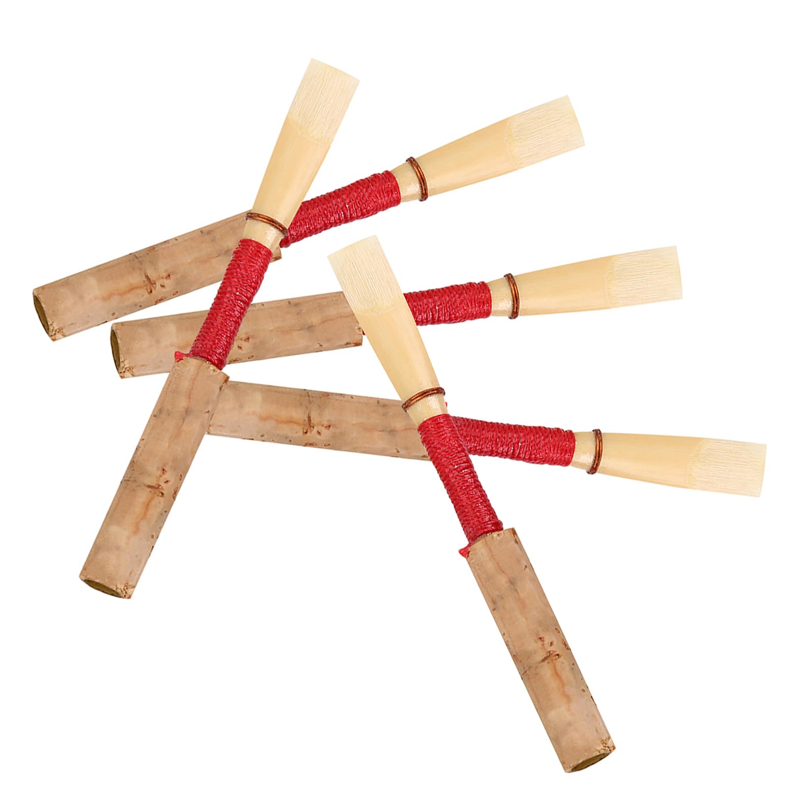 Omabeta Toys & Games anches de hautbois force moyenne lot de 5 en bambou