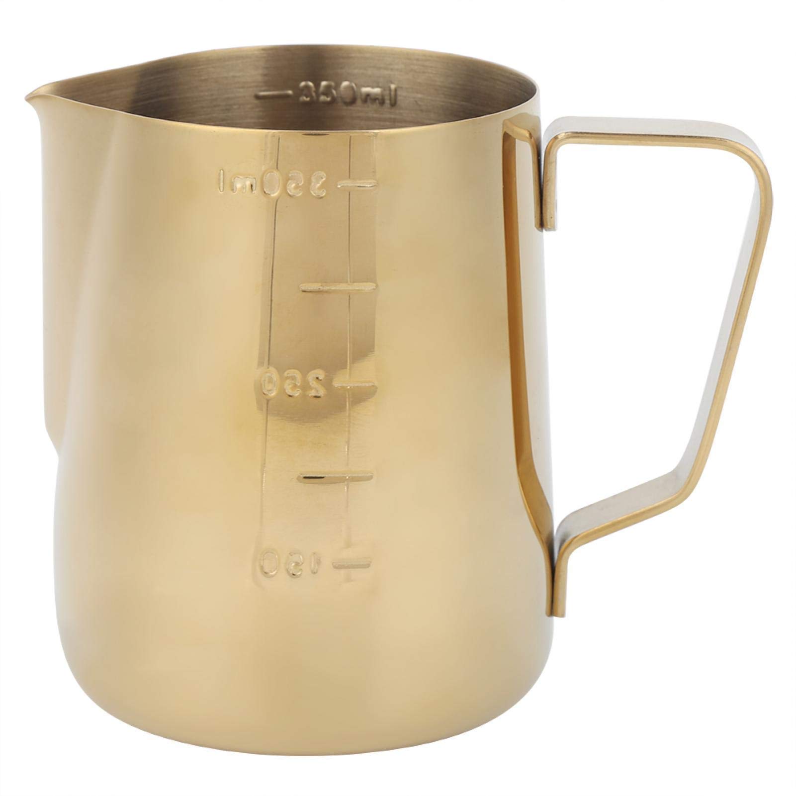 Omabeta Kitchen Utensils & Cooking Tools pichet à lait 350 ml inox doré gradué