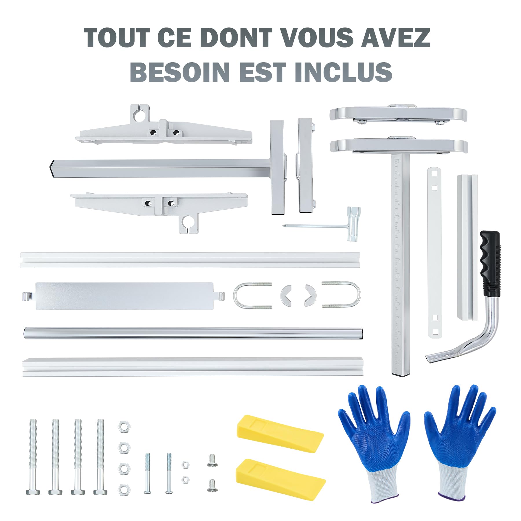 ZELCAN Chainsaw Mount gruminette pour tronçonneuse réglable 14–36 pouces