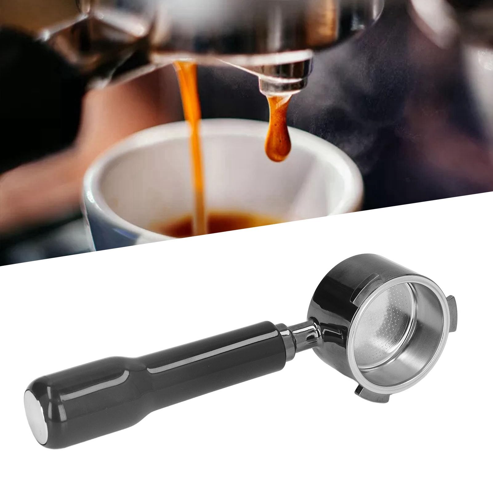 Omabeta Kitchen Appliances porte-filtre sans fond 51 mm pour ECP685