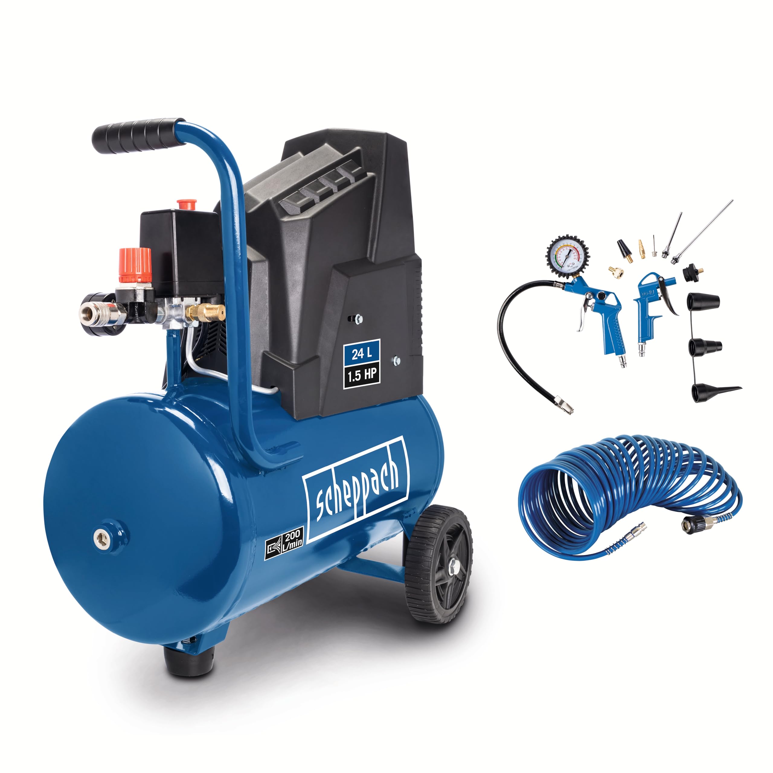 Scheppach HC Series HC30o compresseur 24 L sans huile