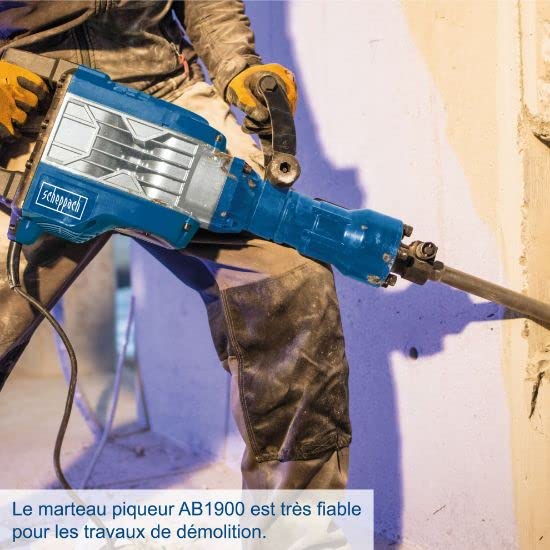 Scheppach ST Series AB1900 marteau piqueur 60 J avec mallette