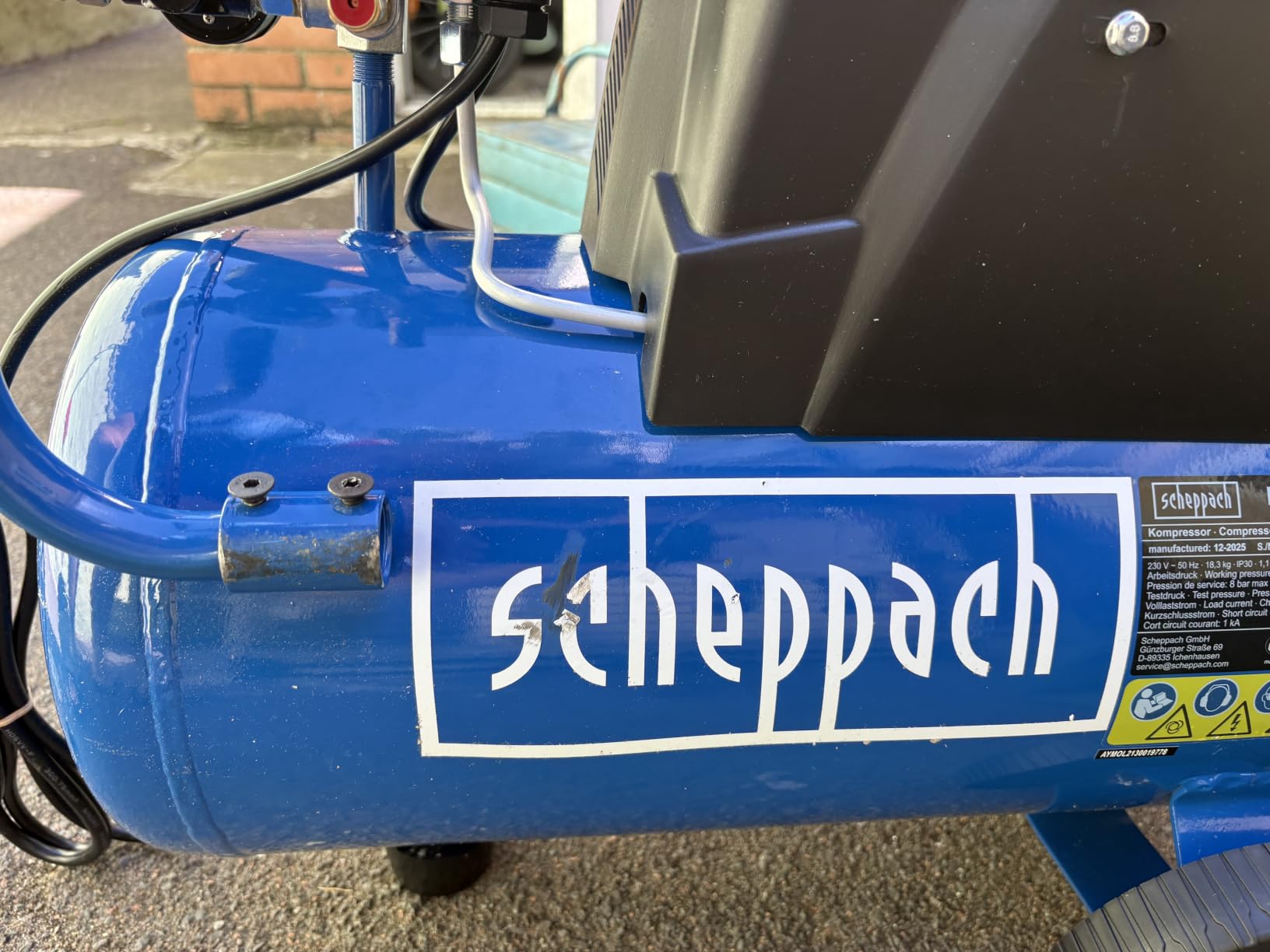 Scheppach HC Series HC30o compresseur 24 L sans huile