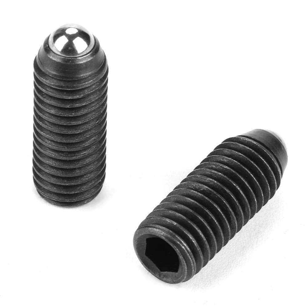 Omabeta Fasteners, Screws & Springs poussoirs à bille M10×30, lot de 10 en acier carbone