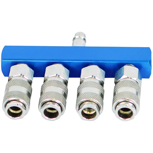 Scheppach HC Series 7906100725 distributeur pneumatique à raccords rapides 4 voies