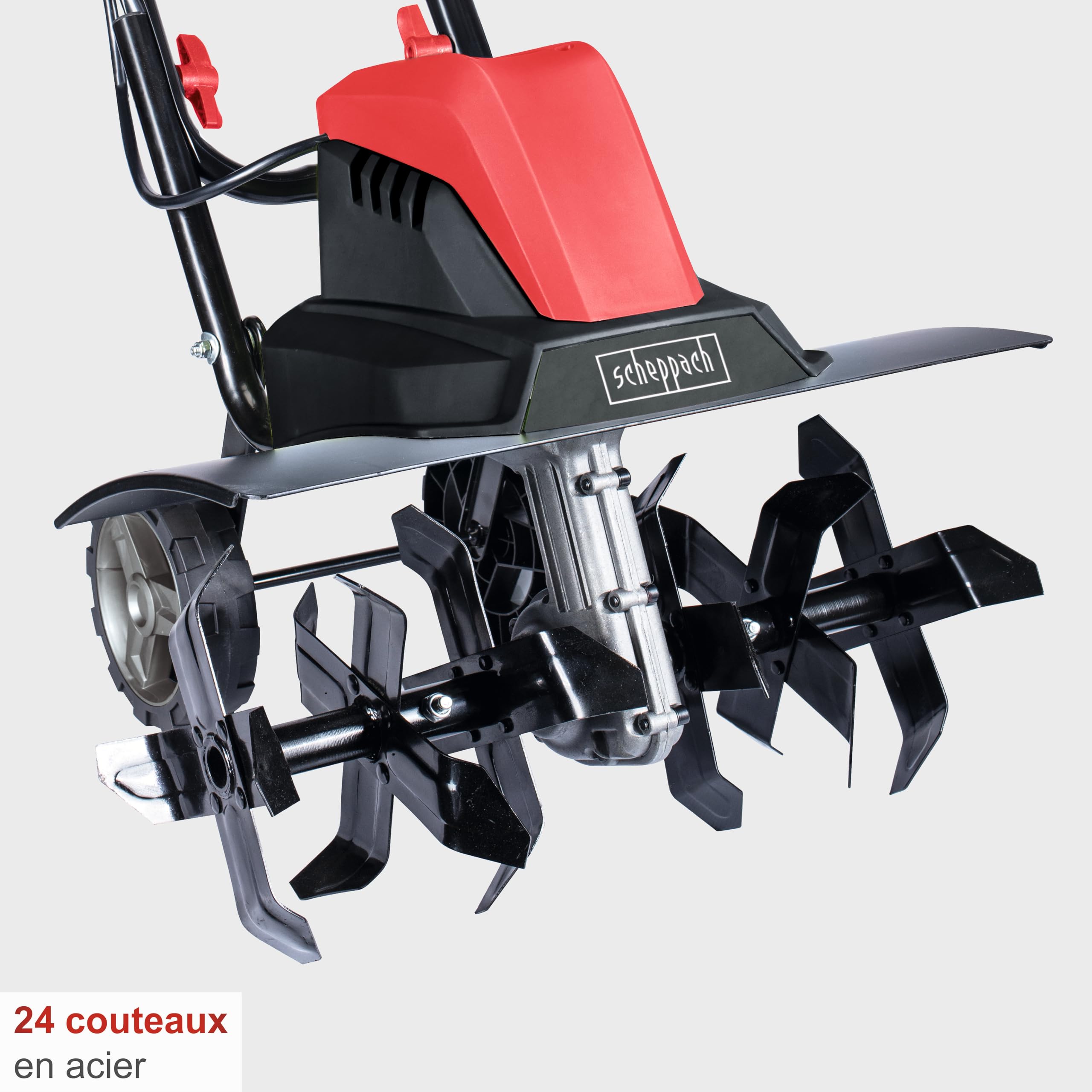 Scheppach KG Series MTE460 motobineuse électrique 1500 W 24 couteaux