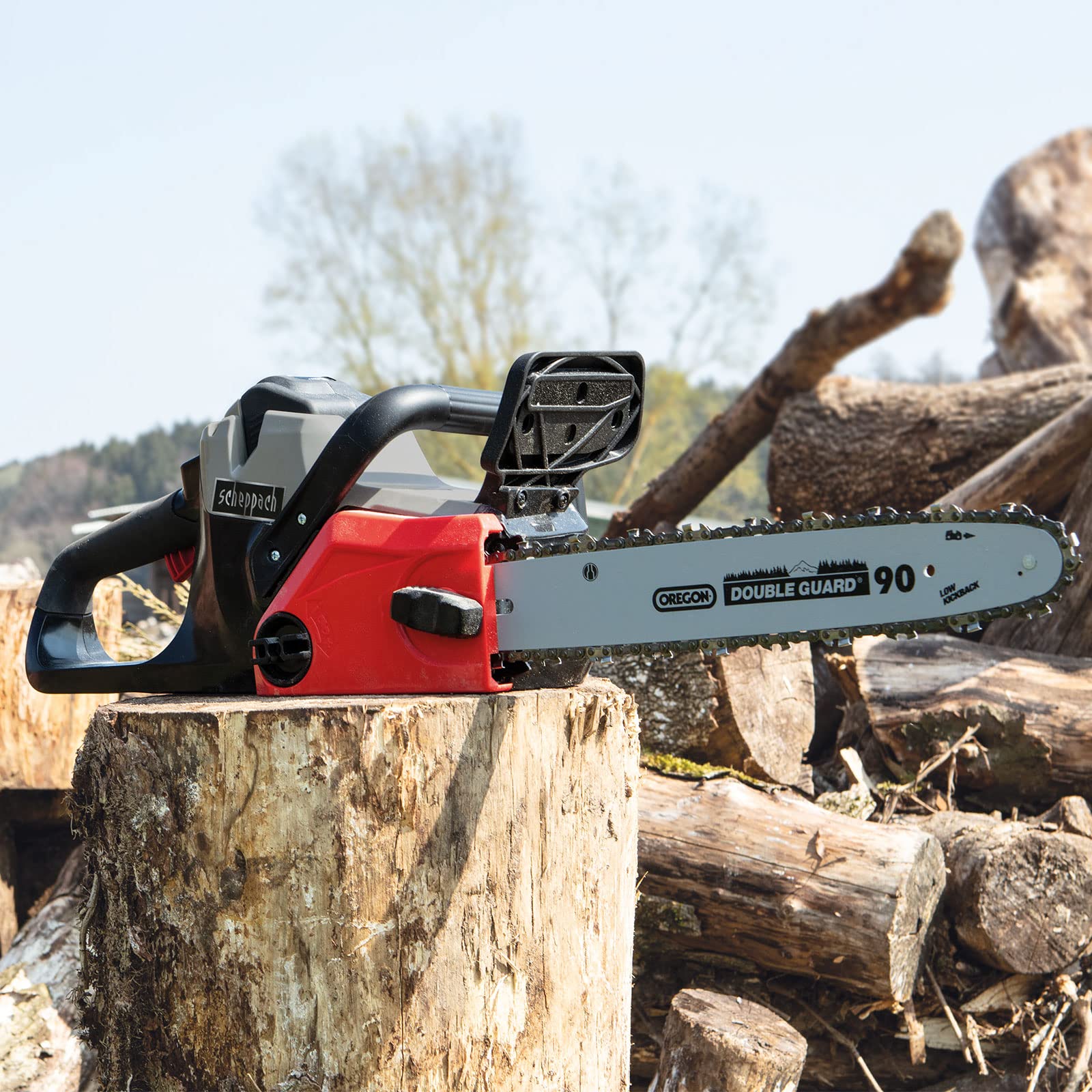 Scheppach 40V Series CS350-40Li tronçonneuse sans fil 35 cm Oregon