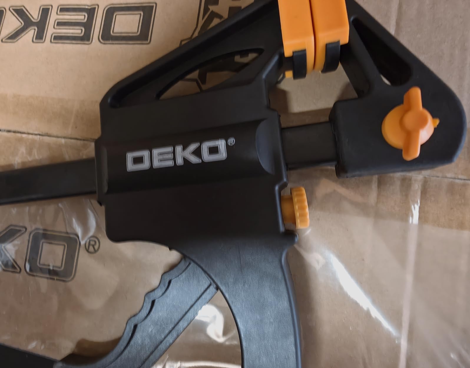 DEKOPRO TOOL KIT lot de 6 serre-joints F à libération rapide pour bois