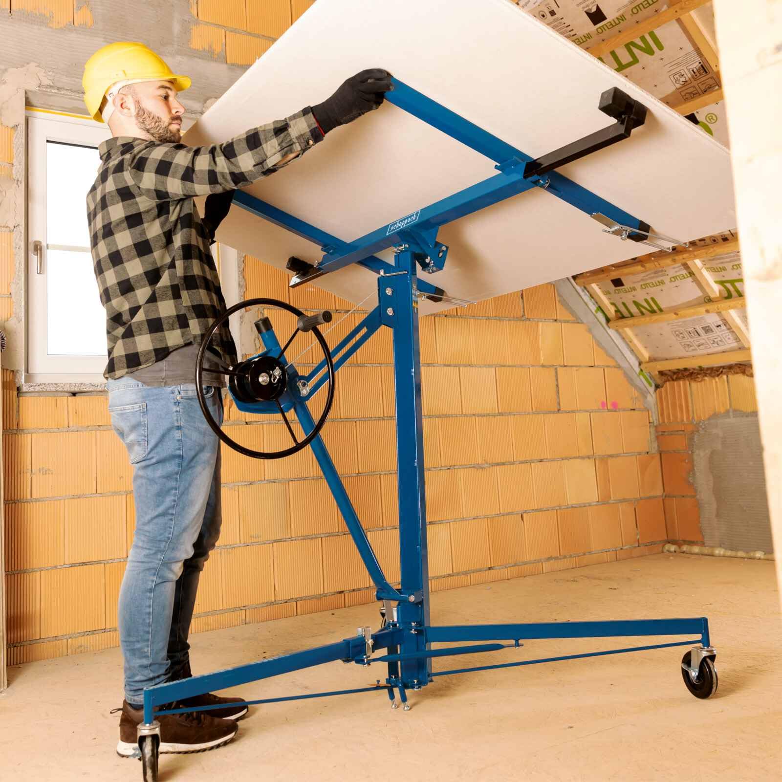Scheppach HA Series TBL335 lève-plaques XXL 68 kg inclinable