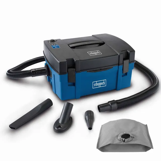 Scheppach ST Series HD2P aspirateur 3 en 1 1250 W compact