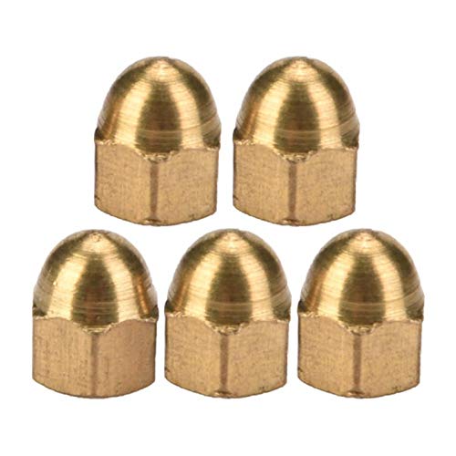 Omabeta Fasteners, Screws & Springs Écrous borgnes M3 20 pièces laiton