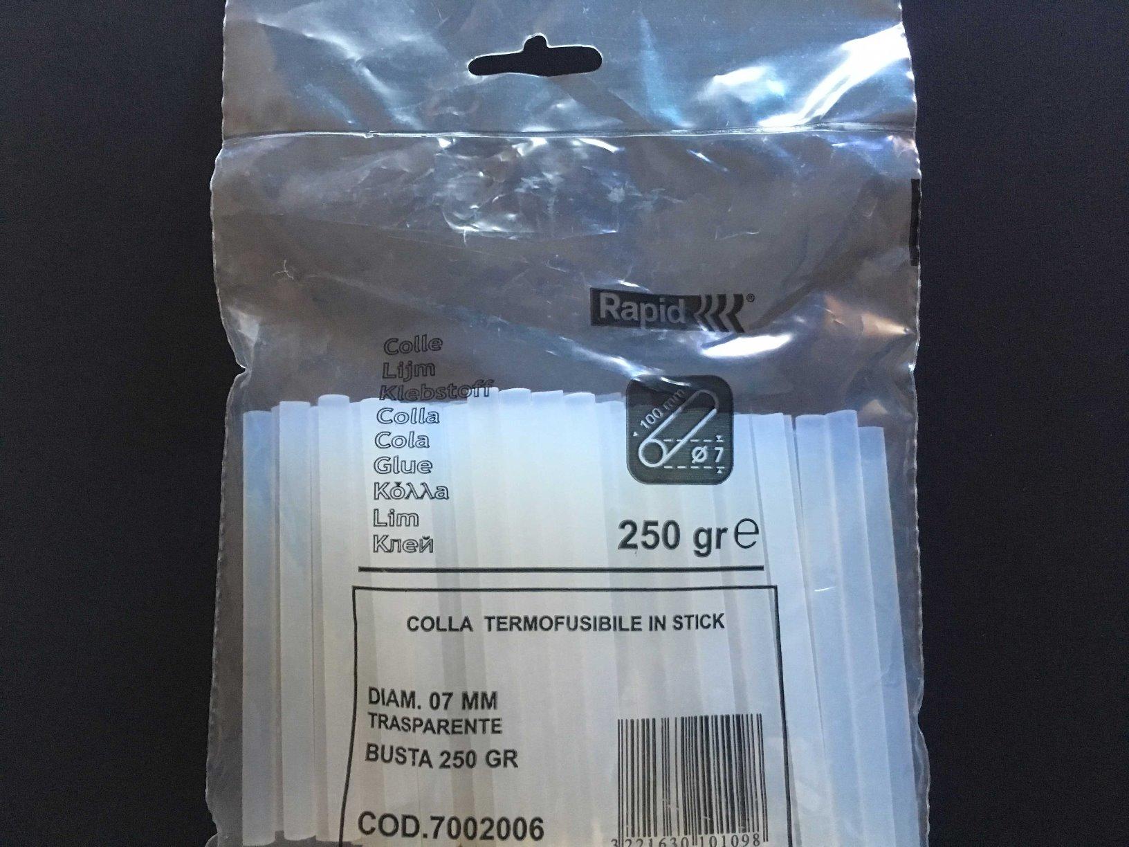 Rapid Collage bâtons de colle thermofusible Ø12 mm 1 kg assemblage