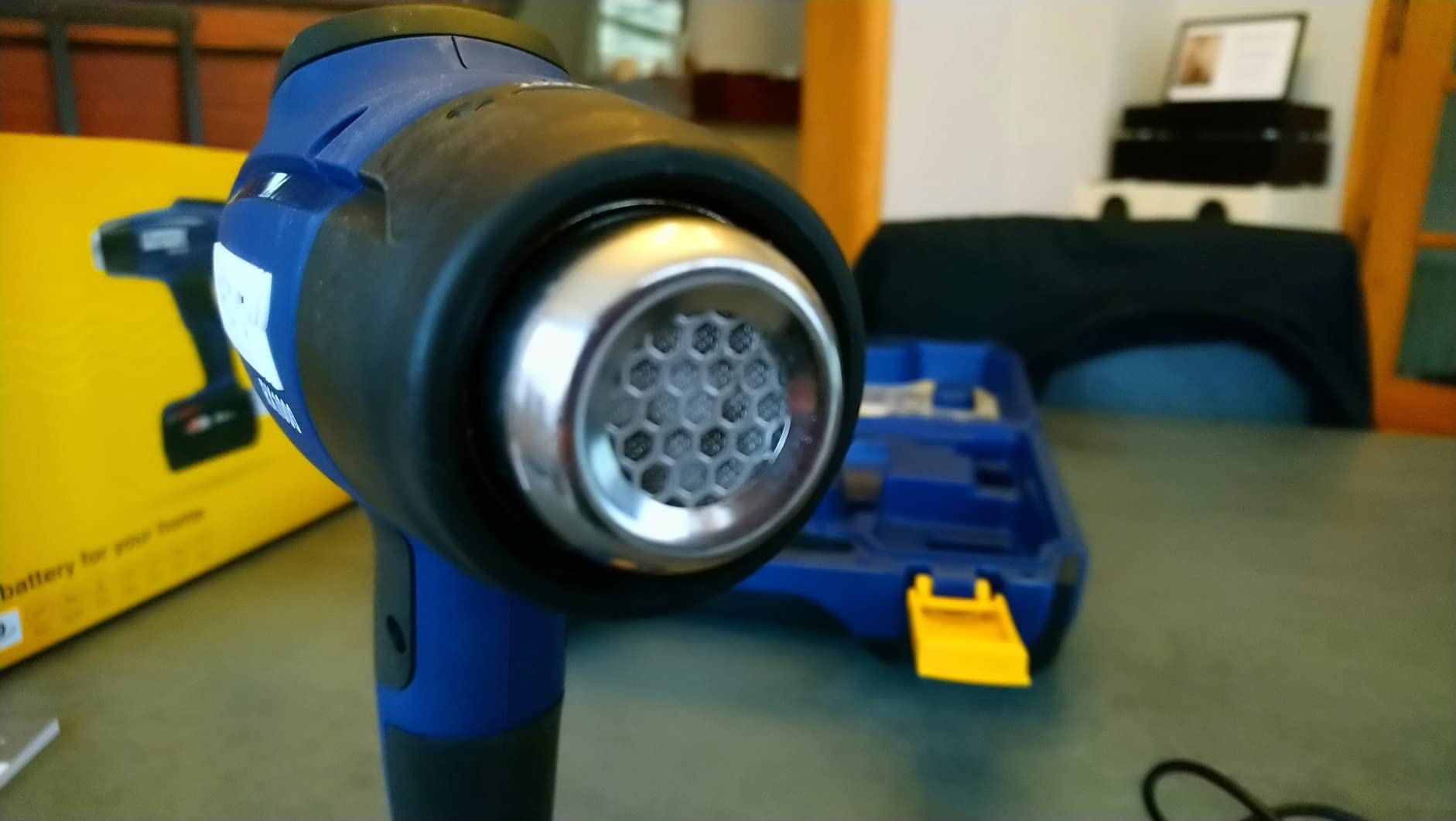 Rapid’os 16 Air Chaud RX1000 décapeur thermique sans fil kit 18 V batterie 4 Ah