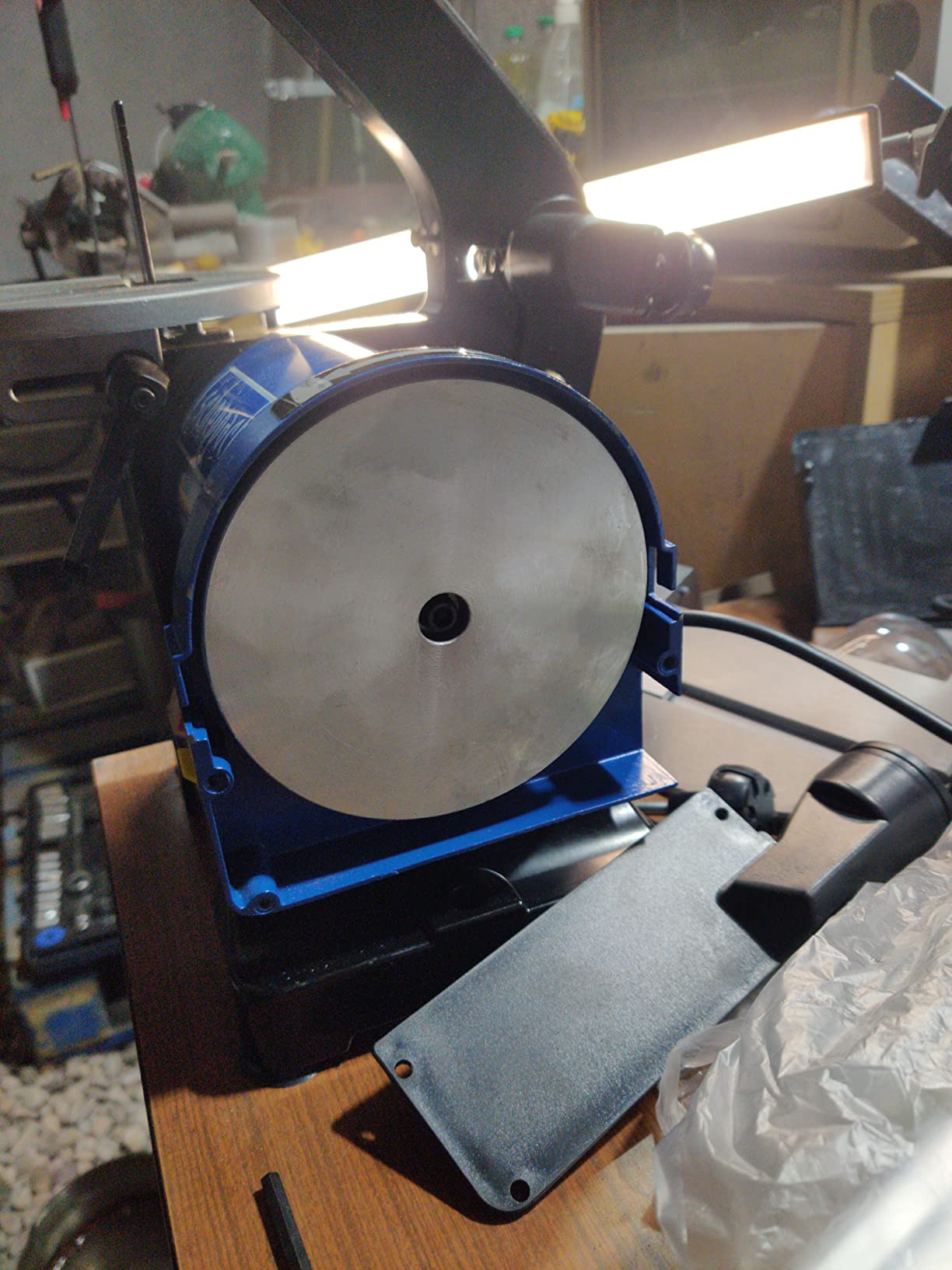 Scheppach BS Series BTS700 ponceuse à bande et à disque 250 W