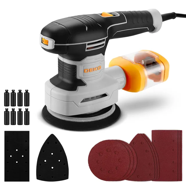 DEKOPRO POWER TOOLS ponceuse multifonction 300 W 6 vitesses