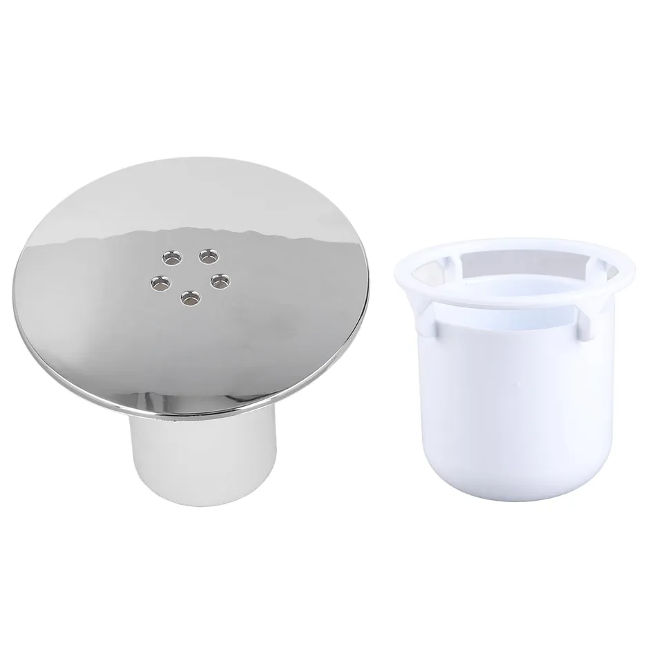 Omabeta Home Décor & Bathroom Décor couvercle de bonde de douche chromé 90 mm
