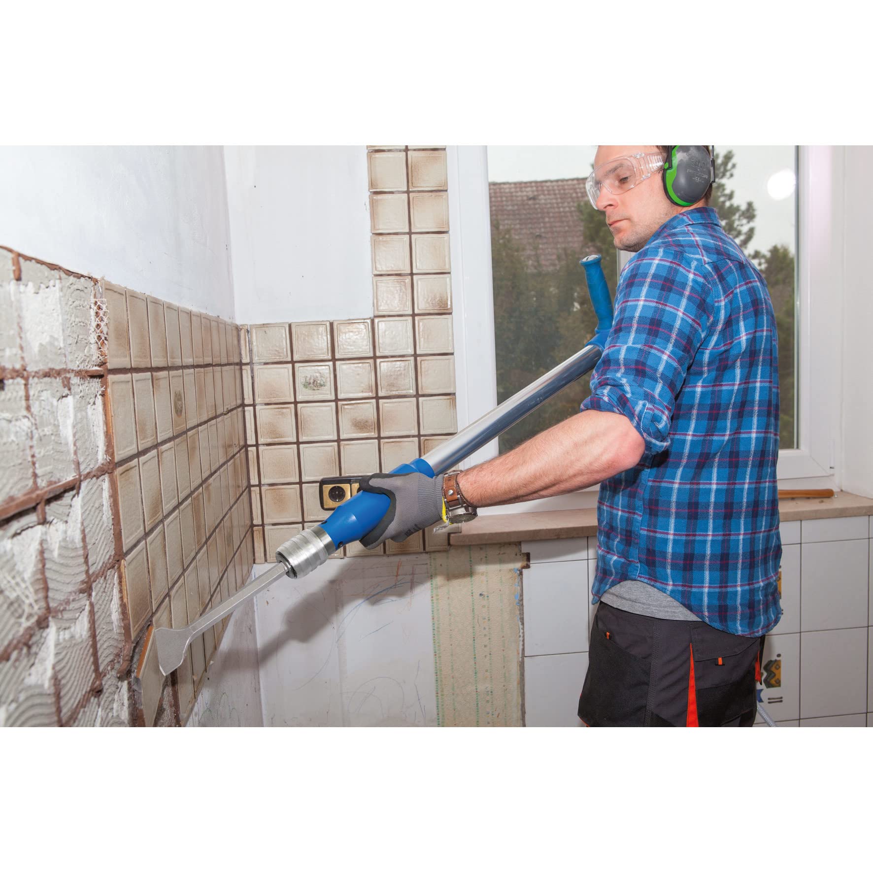 Scheppach HC Series Aero²Spade bêche pneumatique 27 J 6,3 bar