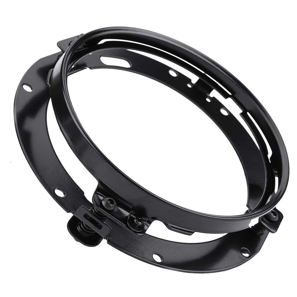 Omabeta Automotive Accessories support de phare moto 17,8 cm noir