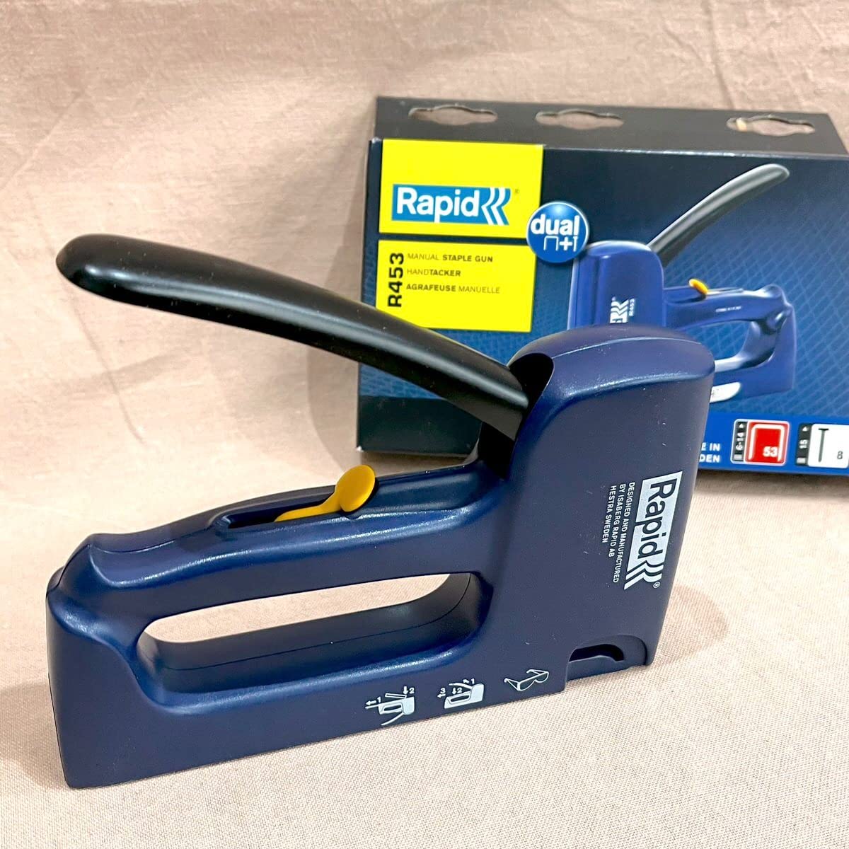 Rapid’os 16 Agrafage PRO R453 agrafeuse manuelle boîte