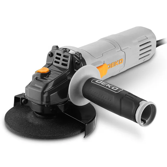 DEKOPRO POWER TOOLS meuleuse d’angle 800 W 125 mm avec poignée auxiliaire