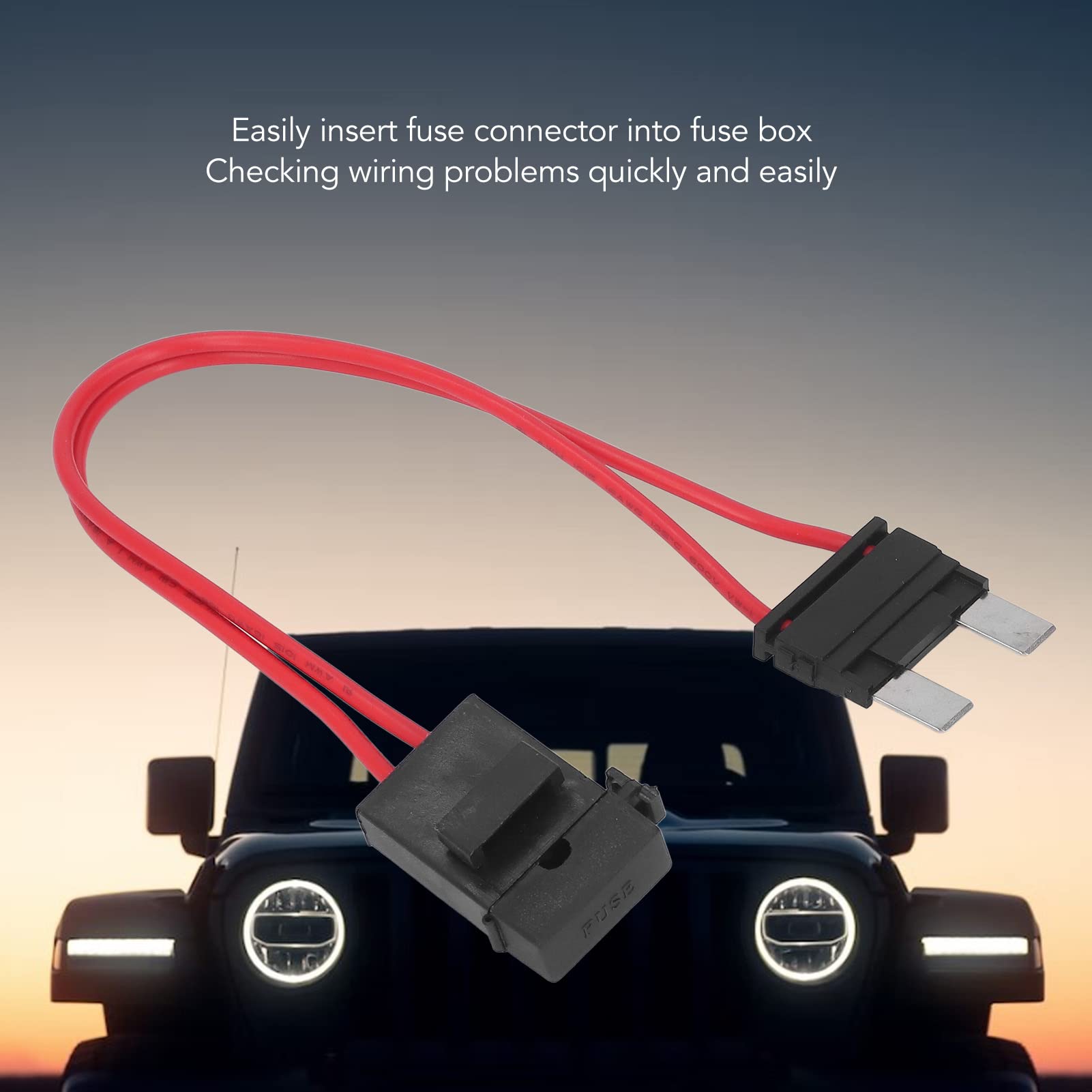 Omabeta Automotive Accessories connecteur de porte-fusible mini 16AWG 5 pièces 20 A