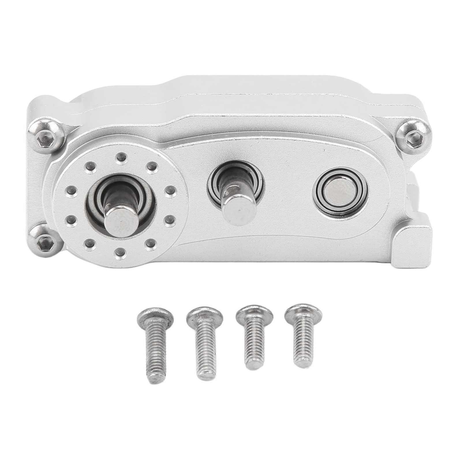 Omabeta Toys & Games boîte de transfert de boîte de vitesses à 2 vitesses SCX10 313 mm argent