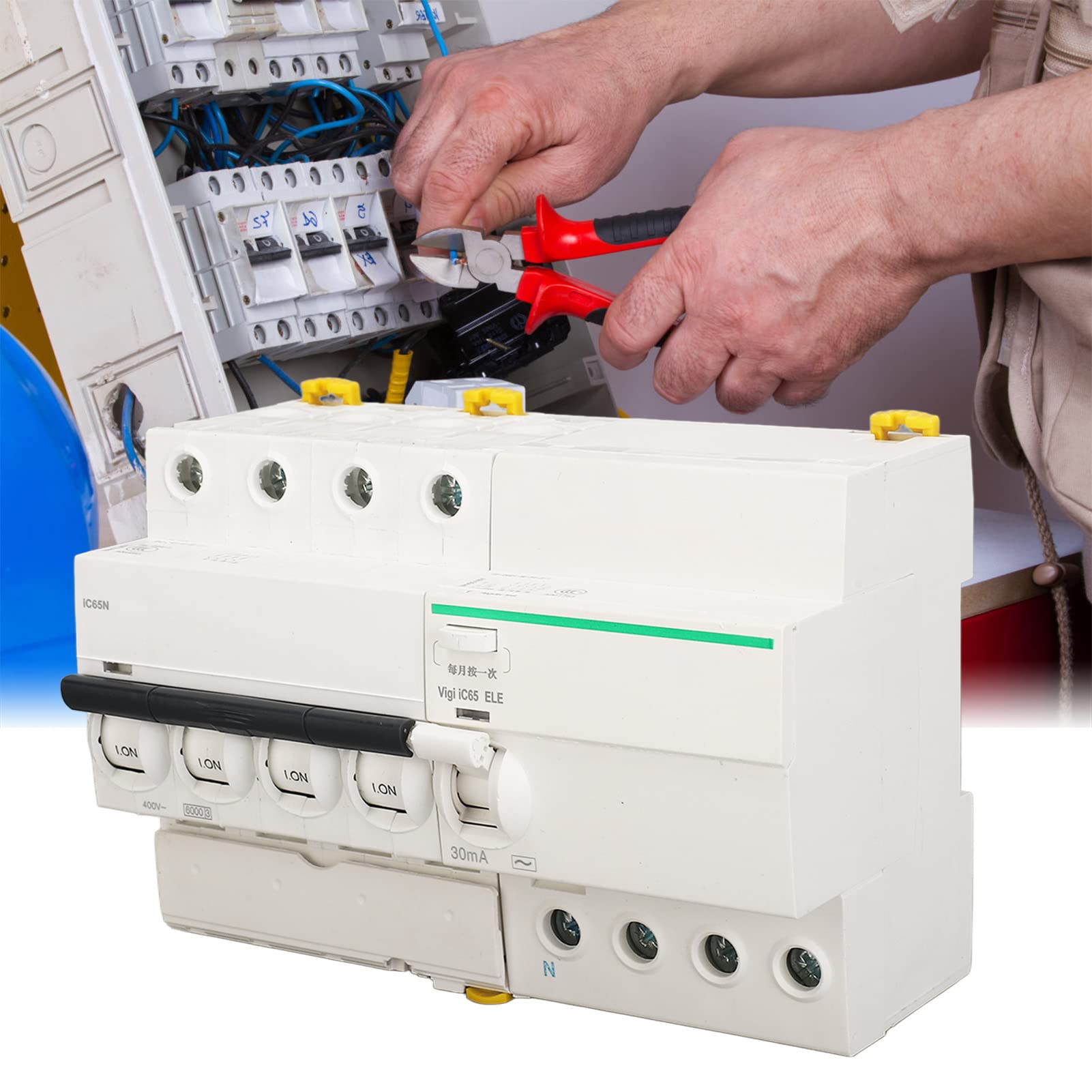 Omabeta Electrical Components & Wiring disjoncteur 40 A 4P+N AC400V