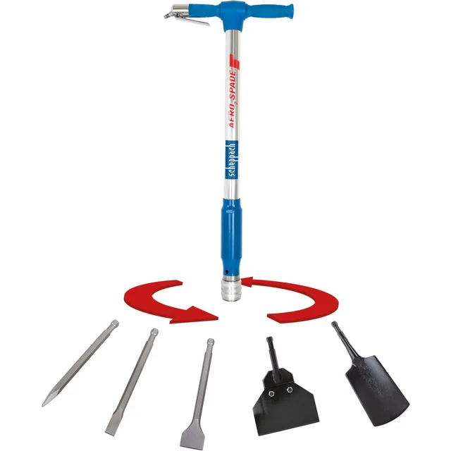 Scheppach HC Series Aero²Spade bêche pneumatique 27 J 6,3 bar