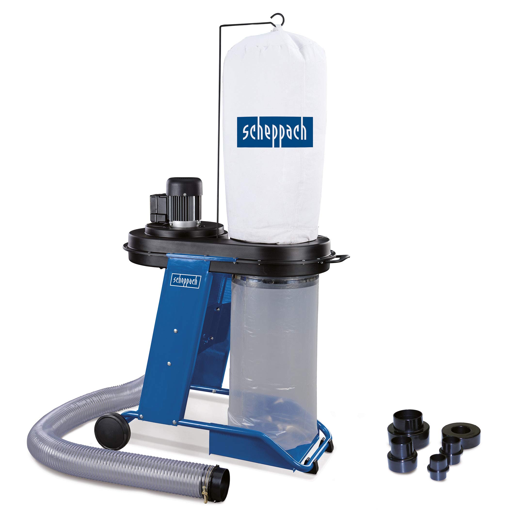 Scheppach ST Series HD12 aspirateur à copeaux 75 L avec adaptateurs