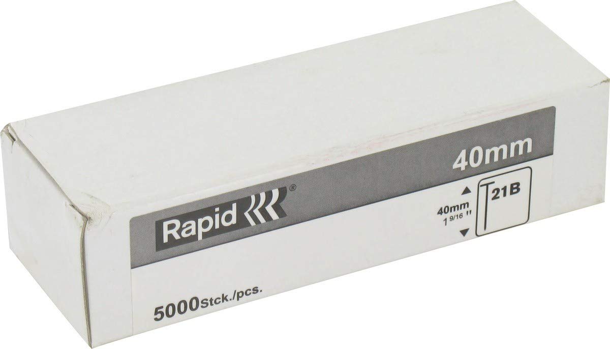 Rapid’os 16 Clouage 40302975 pointes 21B 20 mm, 5000 galvanisées