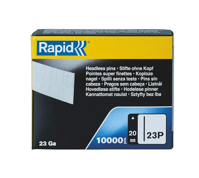 Rapid’os 16 Clouage 5001359 pointes fines 23P 20 mm galvanisées