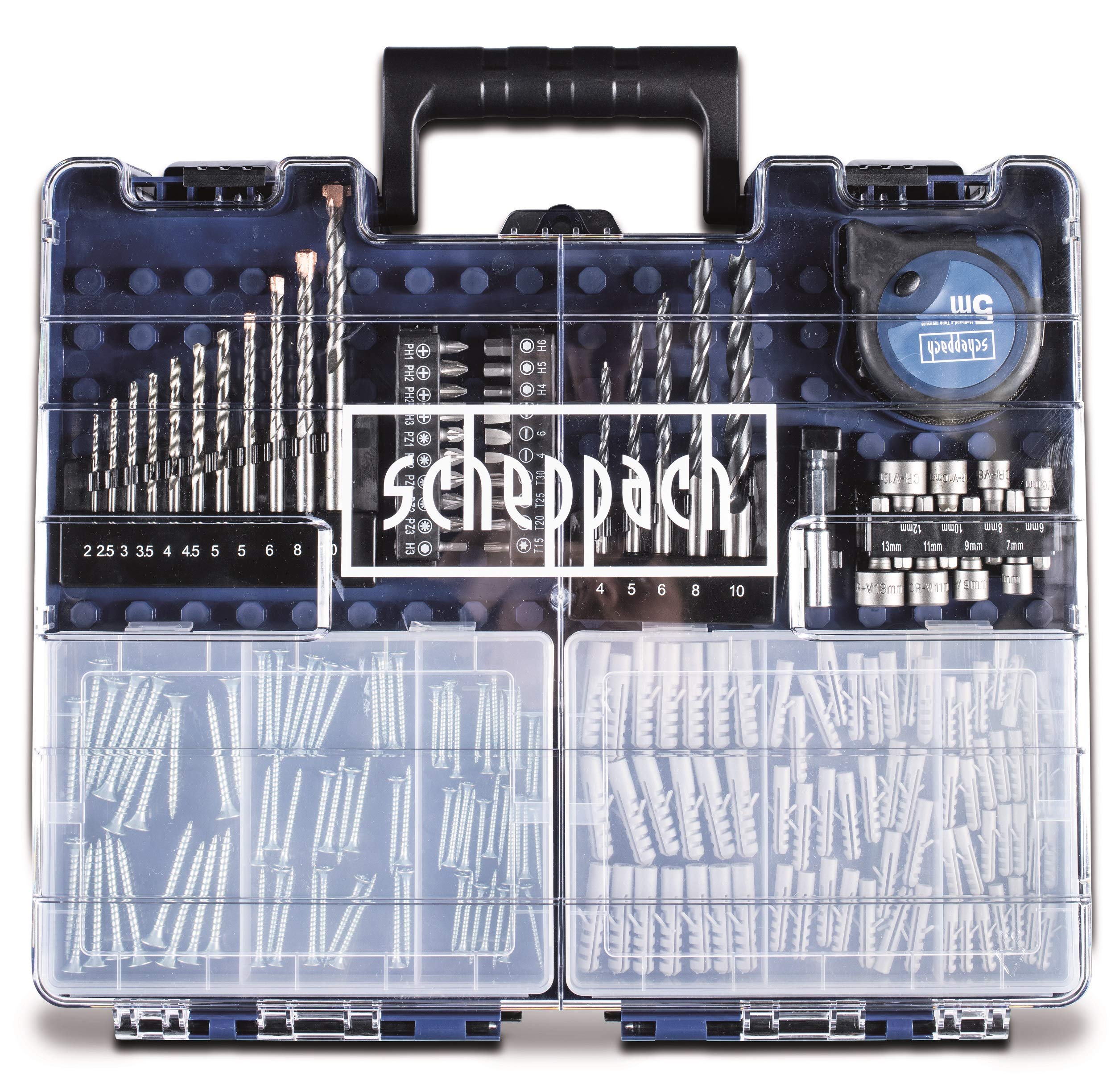 Scheppach 20V Pro Series DTB20-20ProS coffret perceuse à percussion
