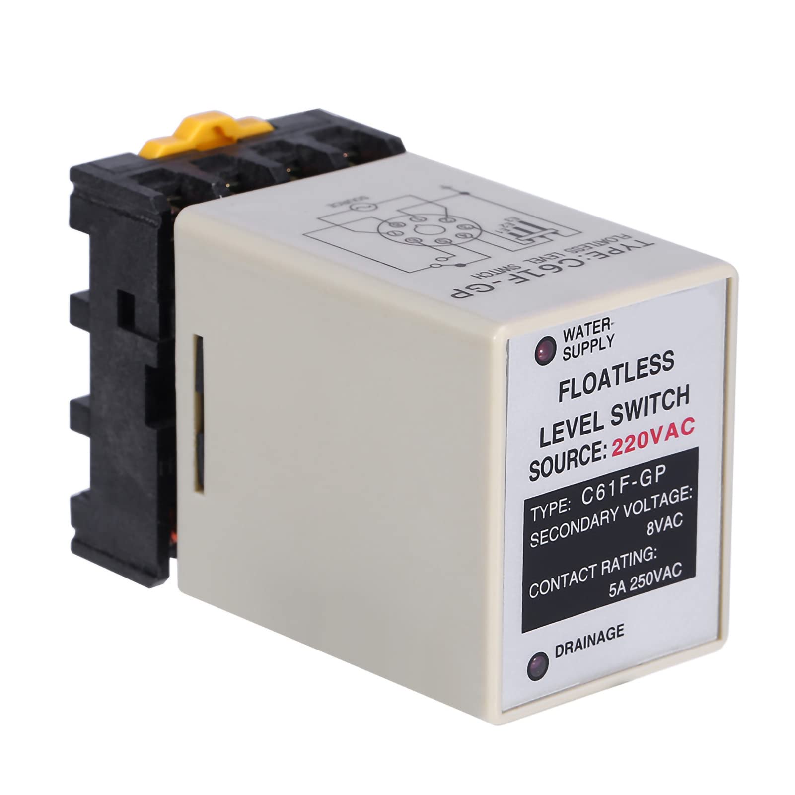 Omabeta Electrical Components & Wiring C61F-GP contrôleur de niveau 220 V avec base