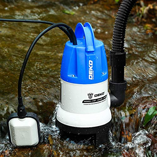 DEKOPRO SUMP PUMP 400 W pompe submersible 8 000 l/h à flotteur