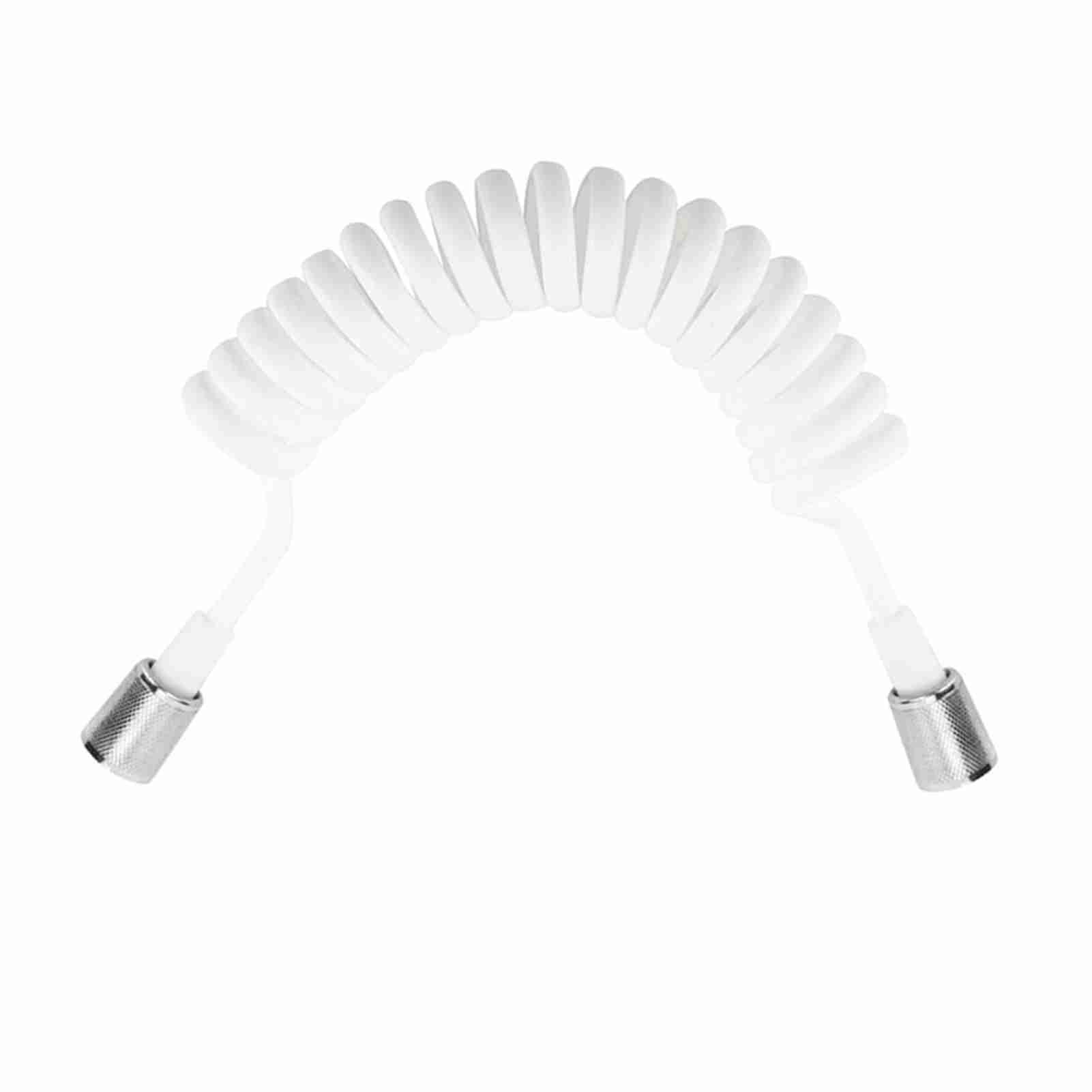 Omabeta Home Décor & Bathroom Décor Flexible de douche 2 m blanc G1/2