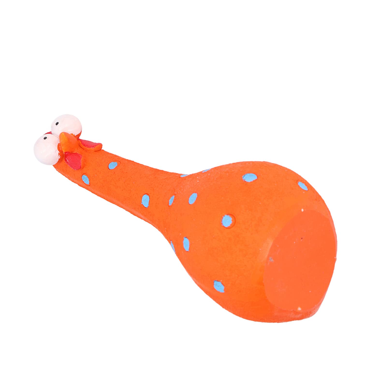 Omabeta Home Décor & Bathroom Décor statue poulet de jardin orange en résine