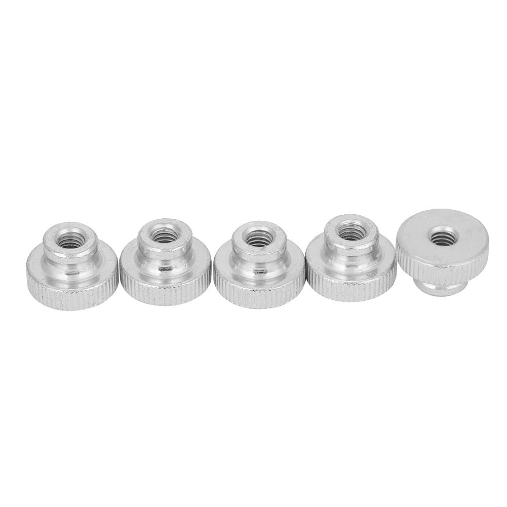 Omabeta Fasteners, Screws & Springs GB806 écrou moleté M6 5 pièces acier