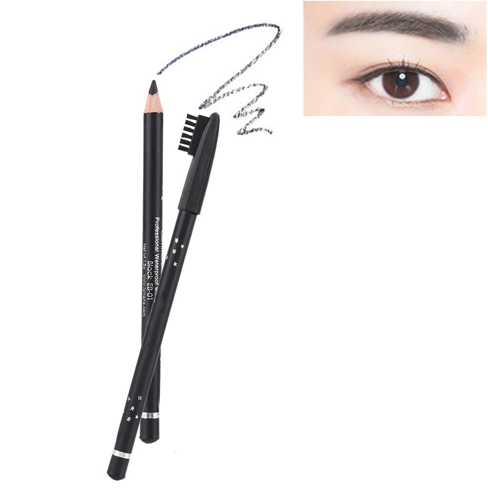 Omabeta Beauty, Hair & Nail Care crayon à sourcils EB01 Noir waterproof 5 g