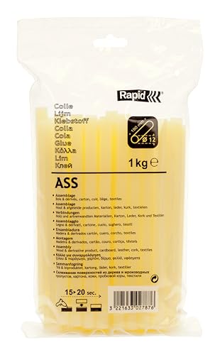 Rapid Collage bâtons de colle thermofusible Ø12 mm 1 kg assemblage