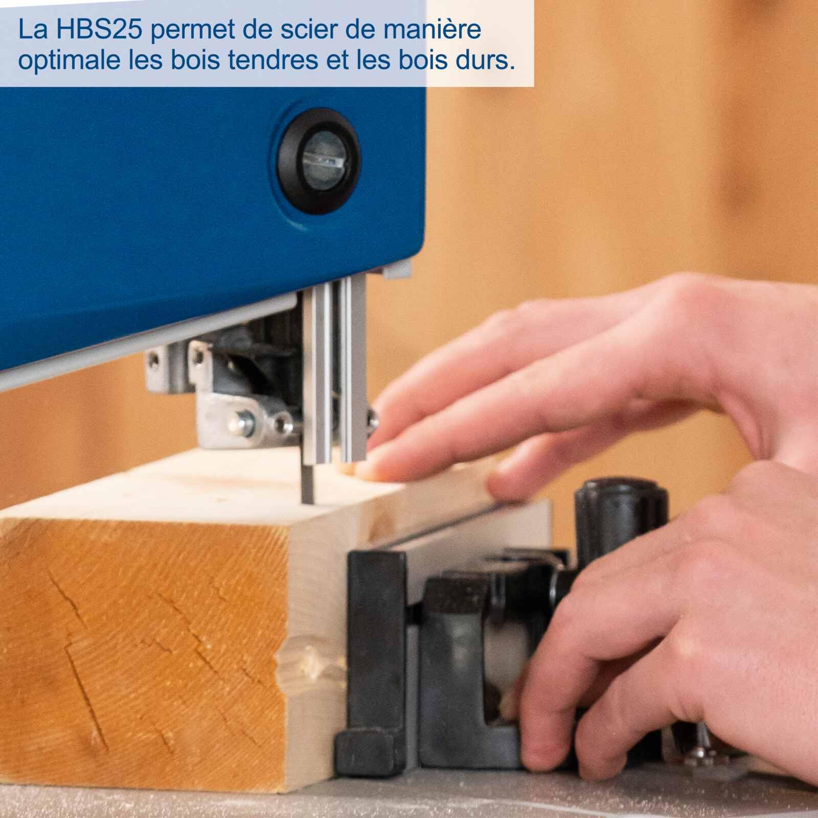 Scheppach HBS Series HBS25 scie à ruban 350 W coupe 80 mm