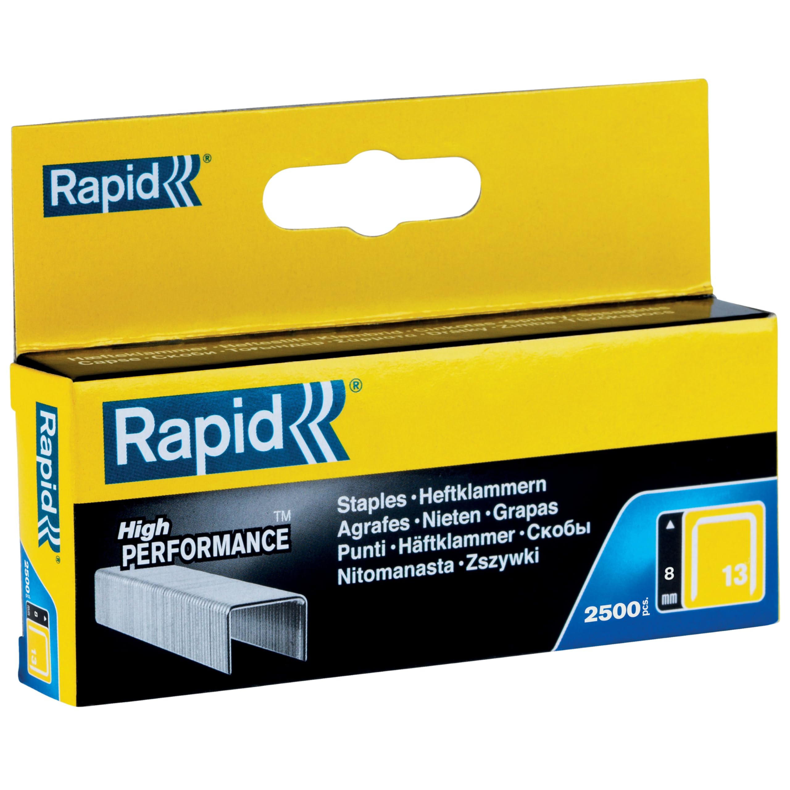 Rapid’os 16 Agrafage n°13 agrafes 10 mm 5000 pièces galvanisées
