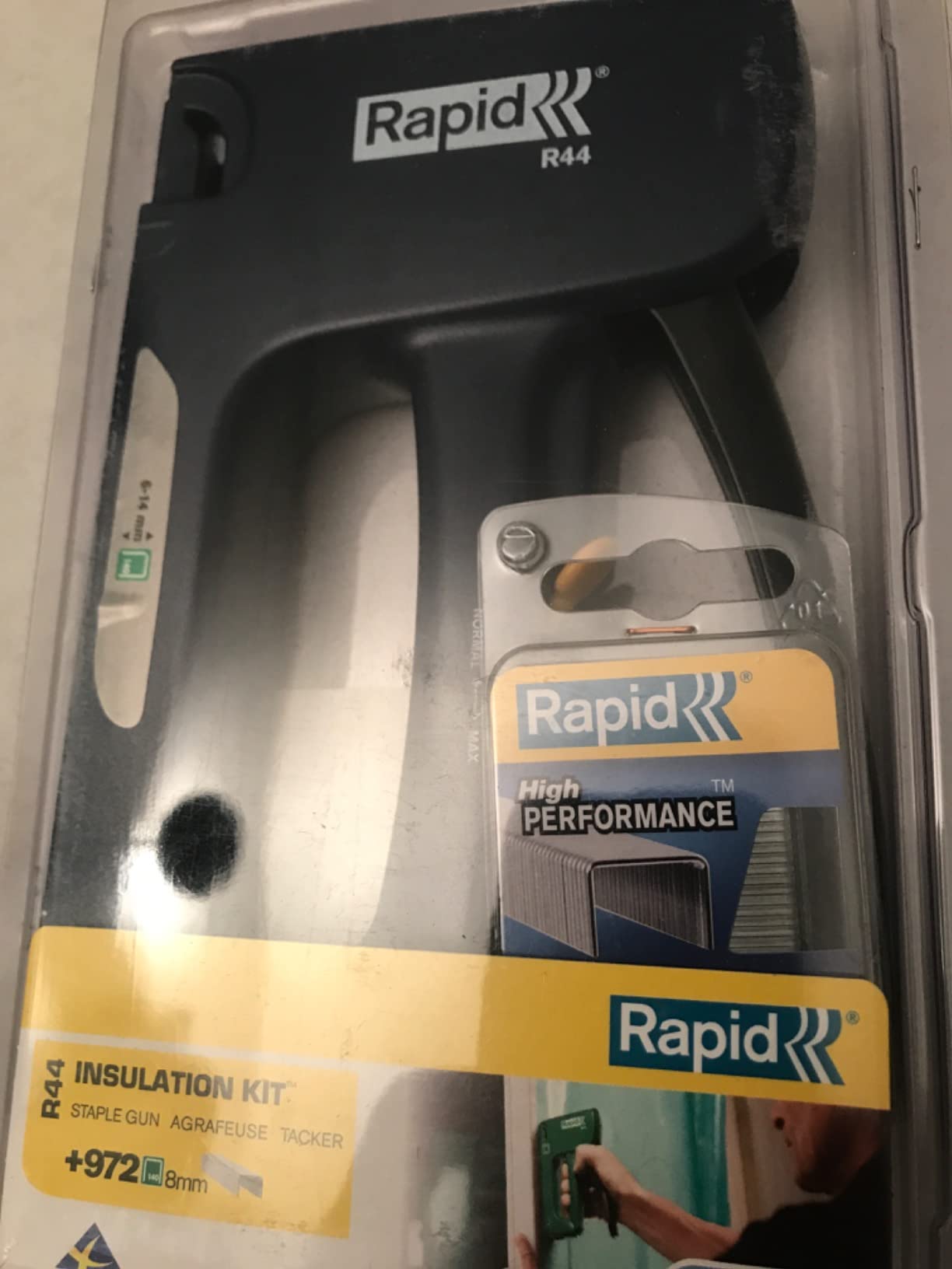 Rapid’os 16 Agrafage R44 agrafeuse 970 agrafes n°140 poignée ergonomique