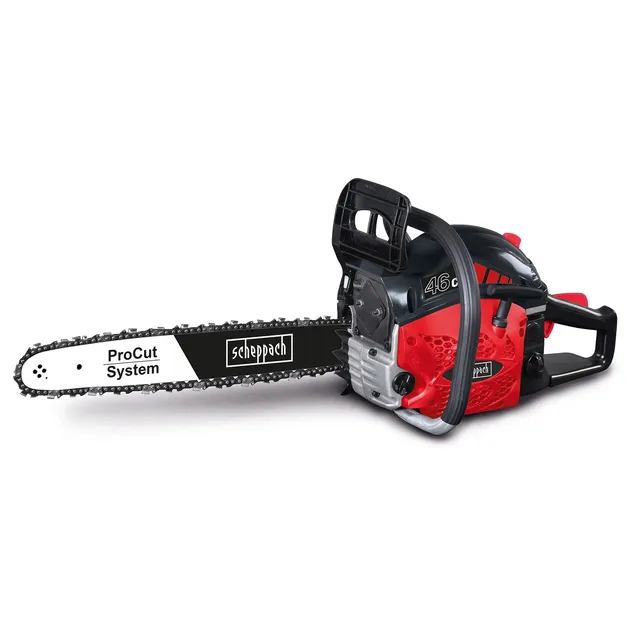 Scheppach TKG Series CSH46 tronçonneuse thermique 45 cm, moteur 46 cm³