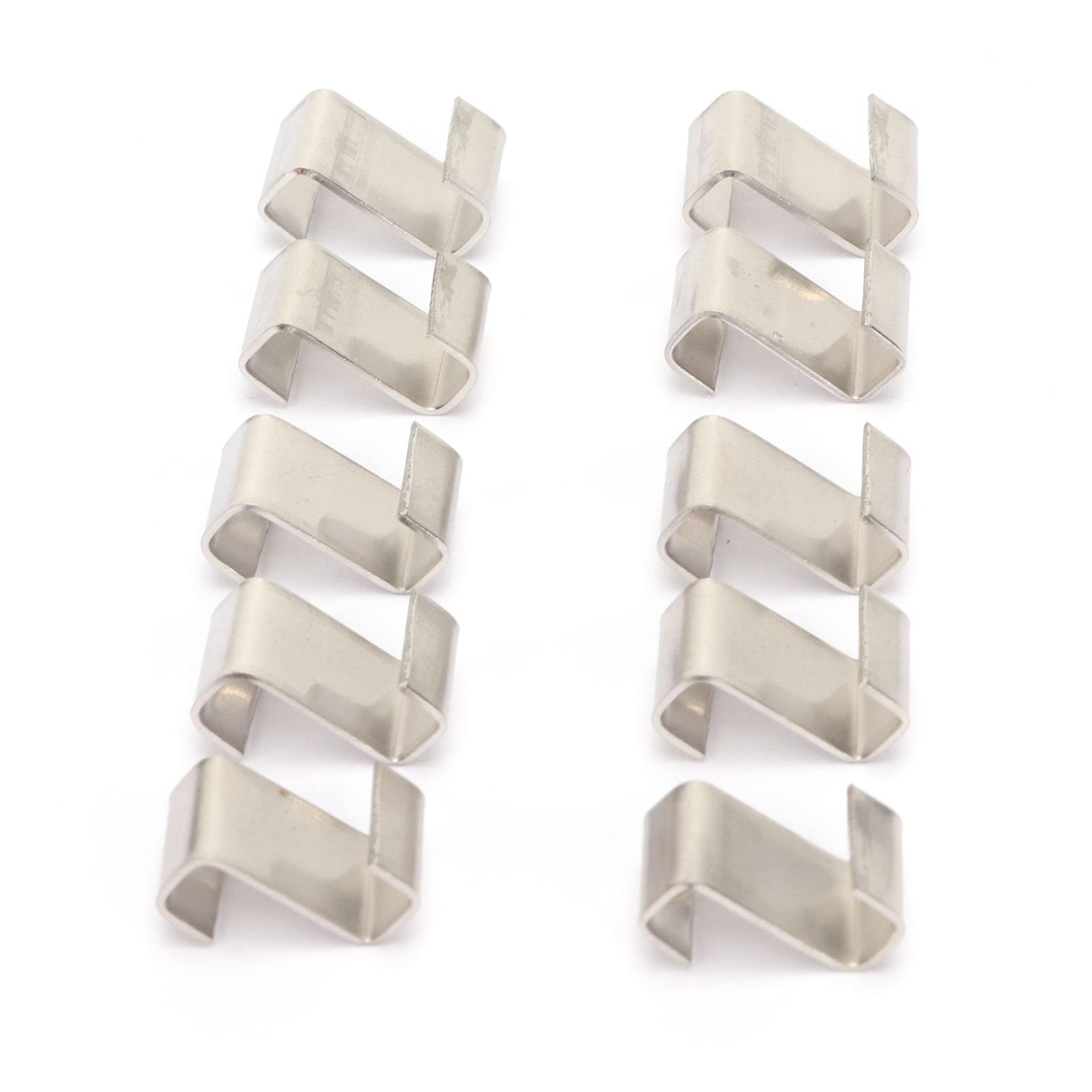 Omabeta Fasteners, Screws & Springs clips de vitrage Z 100 pièces inox
