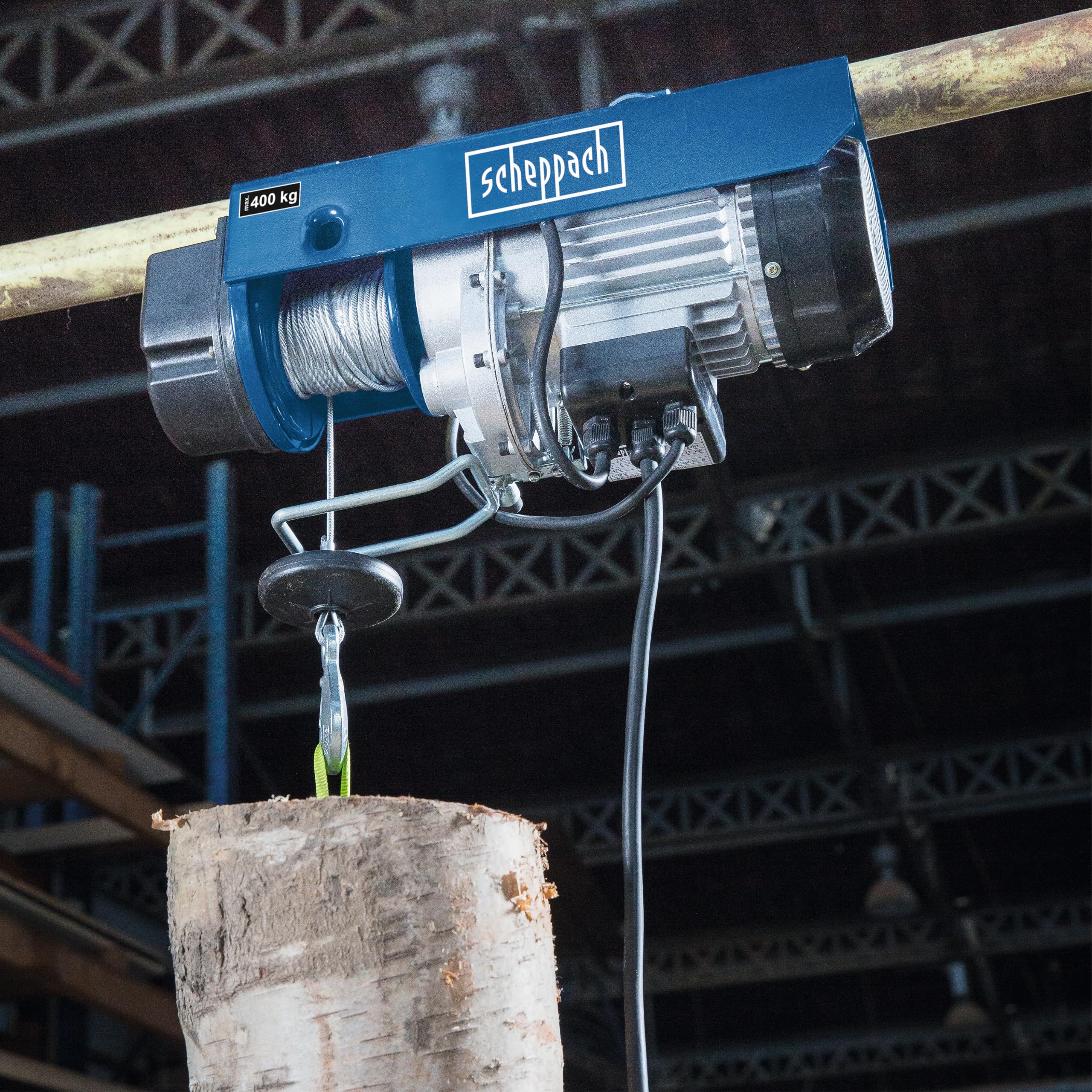 Scheppach HA Series HRS250 palan électrique 125/250 kg
