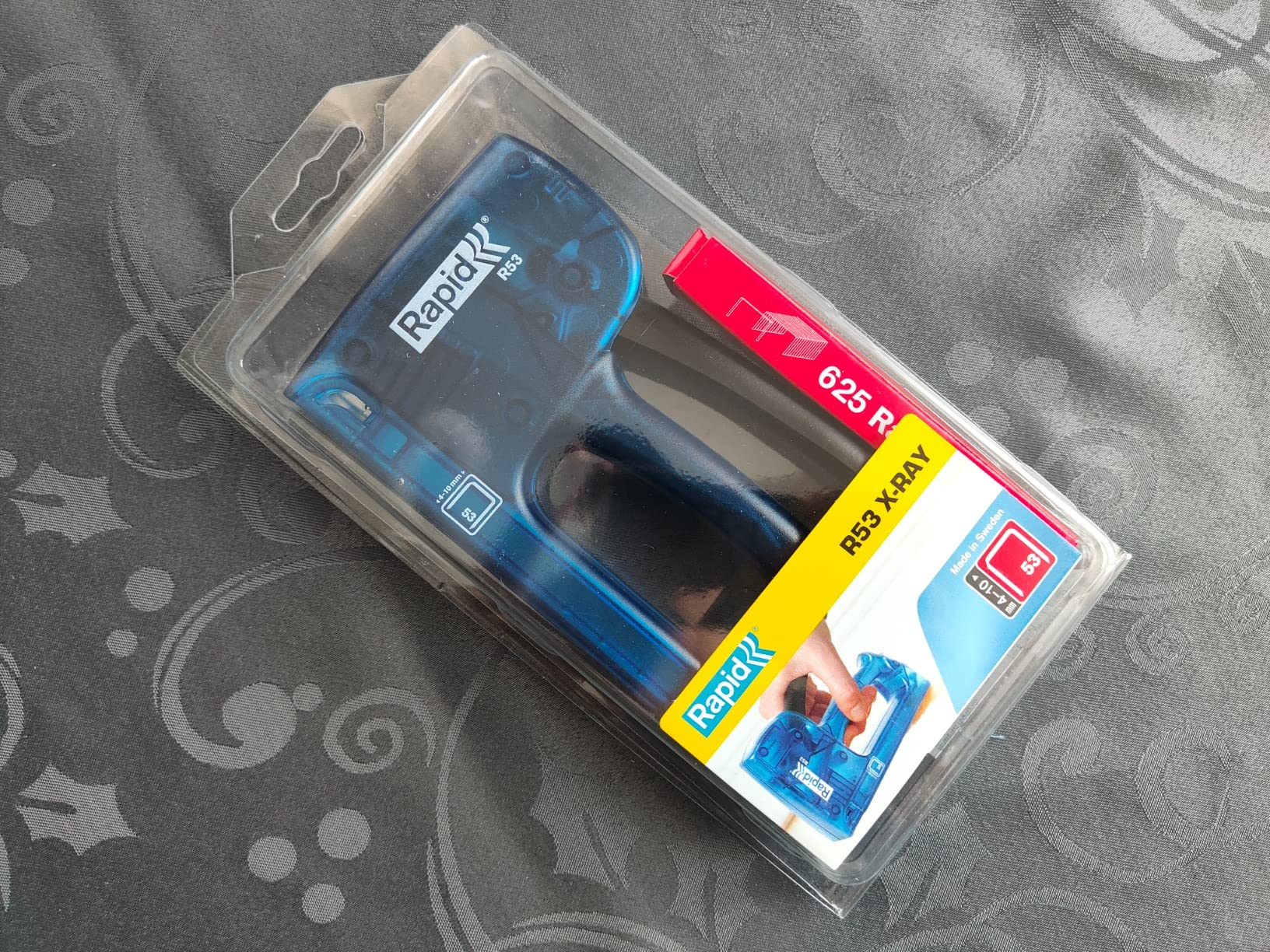 Rapid’os 16 Agrafage R53 agrafeuse manuelle bleue pour agrafes 4–10 mm
