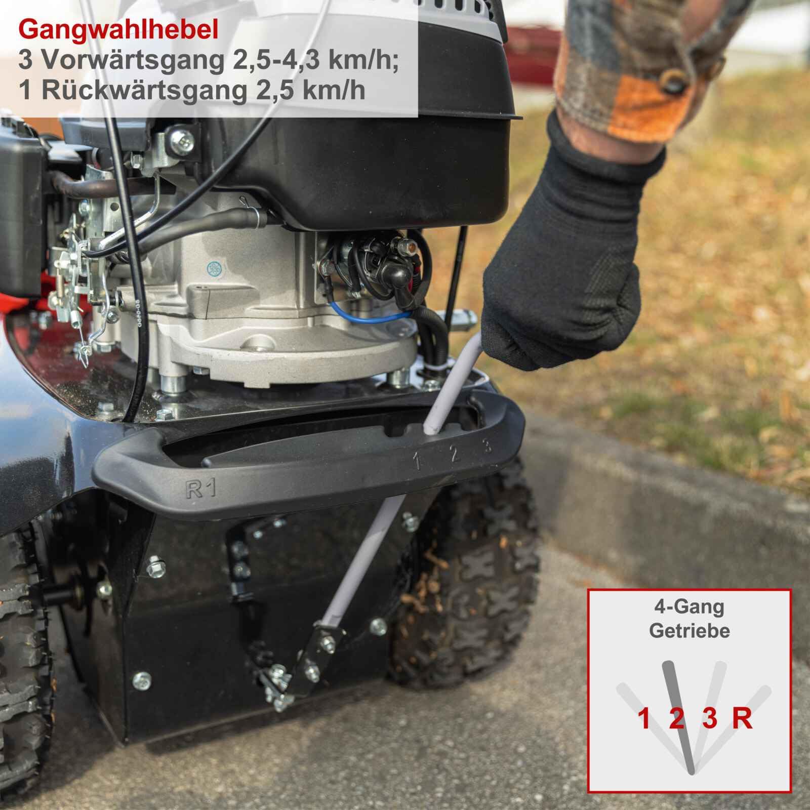 Scheppach KG Series SC2200PE balayeuse autotractée lame à neige et bac
