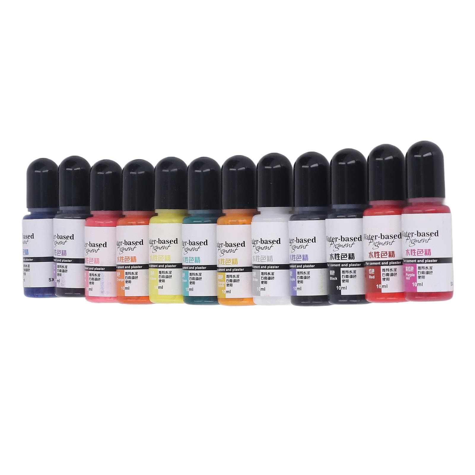 Omabeta Toys & Games colorant pigment pour résine et gypse, 12 couleurs