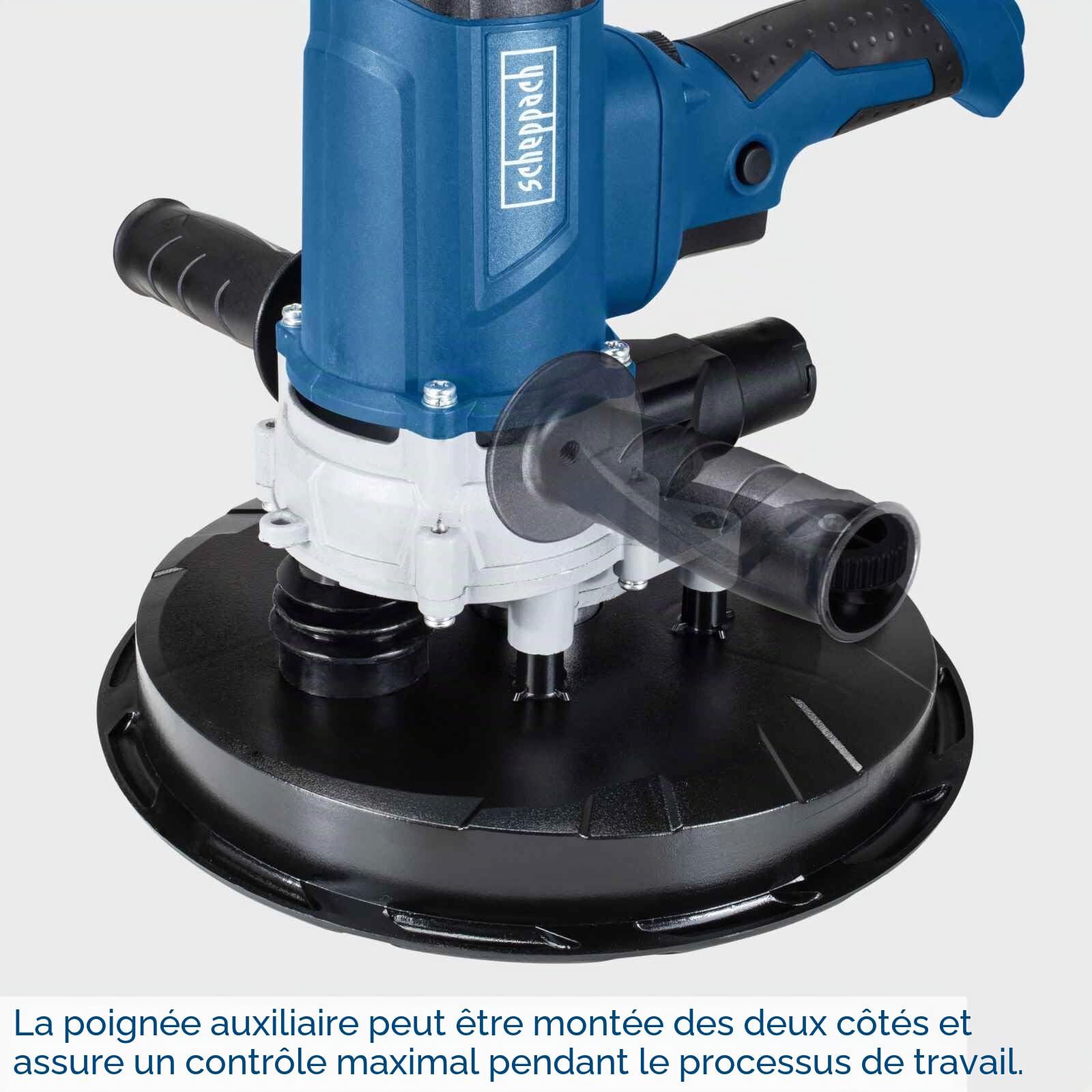 Scheppach BS Series DS200 Ponceuse murale et plafond 1200 W 215 mm