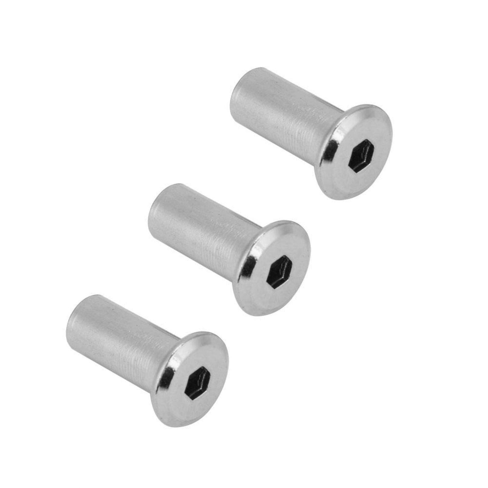 Omabeta Fasteners, Screws & Springs écrous plats M8 × 22 mm 30 pièces en fer